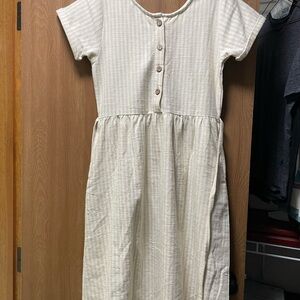 Little Cottonwood Cream Stripe Meadow Dress